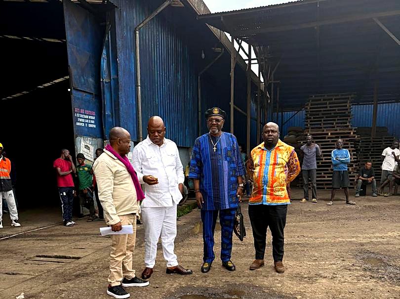 SAMEN cocoa warehouse field visit, Cameroon